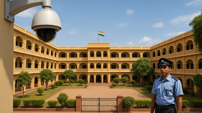 Safe Campus with CCTV & Security